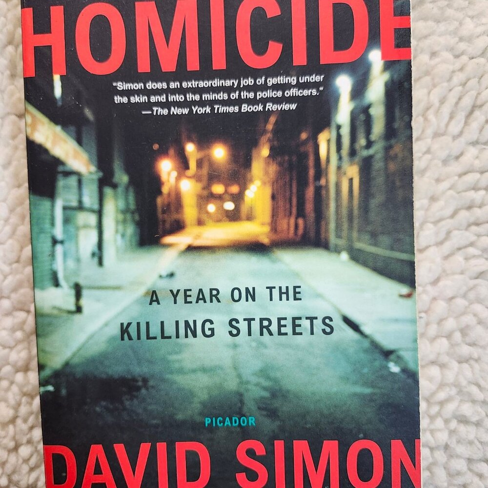 David Simon Homicide A Year on the Killing Streets Paperback Picador 2006 Used